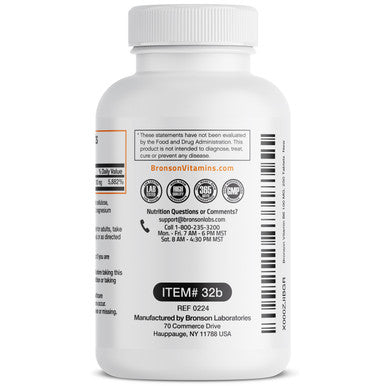 Bronson Vitamin B6 Pyridoxine - 100 mg 250 Count