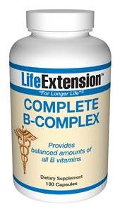 Life Extension Complete Vitamin B Complex 180 Caps