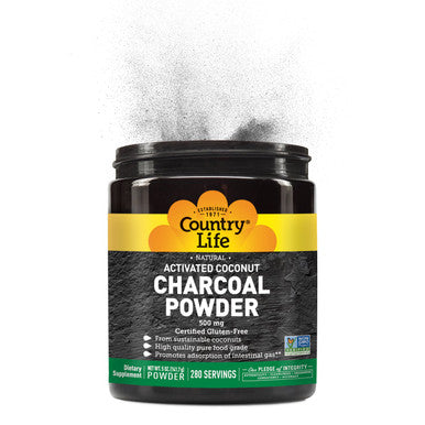 Country Life Activated Coconut Charcoal Powder