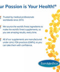 EuroMedica CuraPro - 375mg, 60 Softgels - High Potency Turmeric Curcumin Supplement - Clinically-Studied Liver, Brain, Heart & Immune Support - 60 Servings