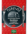 Fish 4 Ever Sustainably-Fished Sardines in Organic Tomato Sauce 120g