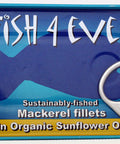Fish4Ever Mackerel Fillet SunFlower Oil 120g