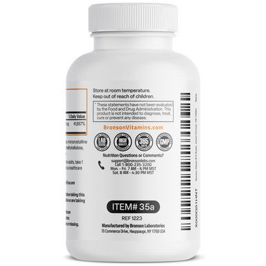 Bronson Vitamin B12 Sustained Release Non-GMO - 1,000 mcg 100 Count