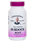 Burdock Root 100 Vegicaps By Dr. Christophers Formulas