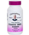 Chaste Tree Berries 100 Vegicaps By Dr. Christophers Formulas