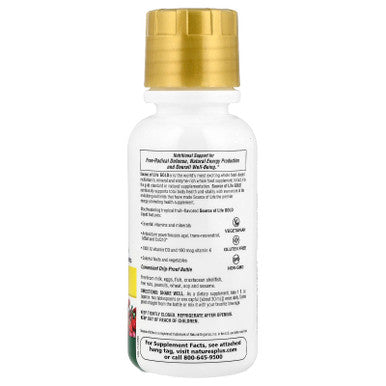 NaturesPlus, Source of Life, GoldÃ‚Â® Liquid, Tropical Fruit, 8 fl oz (240 ml)