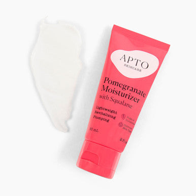 Apto Skincare Pomegranate Moisturizer With Squalane, Lightweight Antioxidant Lotion
