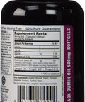Amazing Herbs Premium Black Seed Oil Capsules - Cold Pressed Nigella Sativa Aids In Digestive Health, Immune Support, Brain Function, Gluten Free, Non Gmo - 90 Count, 500Mg