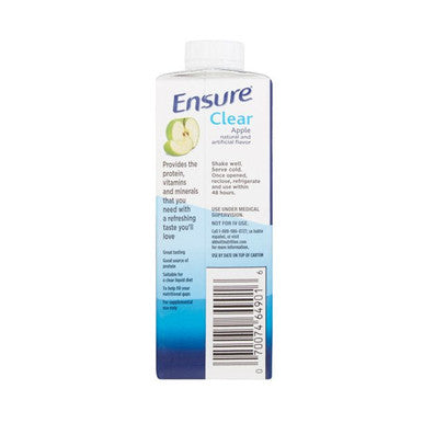 Ensure Clear Apple 8 oz bottles (Case of 24)