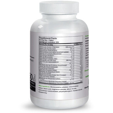Bronson Once Daily Vitamin & Mineral Multivitamin Formula 250 Count