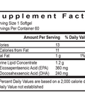 EFA 1,200 mg 60 softgels by Transformation Enzyme