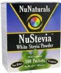 Nunaturals - Nustevia White Stevia Powder - 100 Packet(S) (Pack Of 3)
