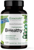 EMERALD LABS Womens 45+ 1 Daily Multi (60 Caps) and BHealthy (120 Caps) Complete Multivitamin Designed for Women 45+ and Vegan Vitamin B Complex GlutenFree