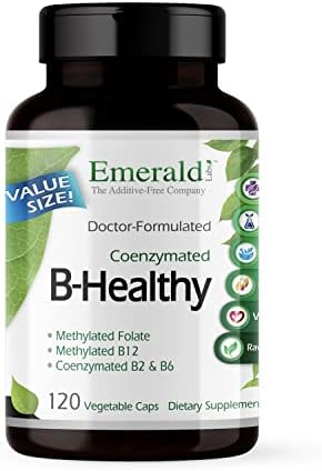 EMERALD LABS Womens 45+ 1 Daily Multi (60 Caps) and BHealthy (120 Caps) Complete Multivitamin Designed for Women 45+ and Vegan Vitamin B Complex GlutenFree