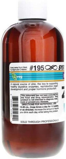 Systemic Formulas Znc-Zinc Chelate (8 Fl. Oz.) #195
