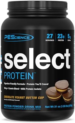 Pescience Lean Mass Stack â€“ Select Low Carb Whey + Casein Protein Powder & Trucreatine+ Creapure Creatine Monohydrate â€“ Muscle Growth Recovery & Strengthâ€“ Pb Cup 27 Servings + 30 Serving