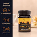 Liberty Orchards Premium Manuka Honey Product of Australia Tasmanian, Non-GMO, Gluten Free, Daily Wellness Support, Natural Sweetness HONEY, 500g(17.6 oz)