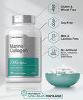 Horbaach Marine Collagen Peptides 180 Cap 2000Mg