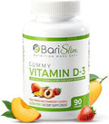 Barislim Bariatric Vitamin D-3 Gummies - Specially Formulated Gummy Vitamin For Patients After Weight Loss Surgery - Easy To Digest And Great Tasting Fruit Flavors 90 Fruit Chews