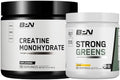 Bare Performance Nutrition Bpn Creatine Monohydrate & Strong Greens Bundle