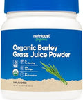 Nutricost Organic Barley Grass Juice Powder (1 Lb) (Unflavored)