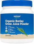 Nutricost Organic Barley Grass Juice Powder (1 Lb) (Unflavored)