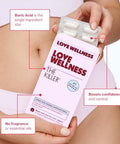 Love Wellness 600mg Boric Acid Vaginal Suppositories For internal use Fragrance free paraben free Individually wrapped for freshness Capsule shaped design Women s wellness