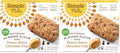 Simple Mills Almond Flour Snack Bars, Peanut Butter Chocolate Chip - Gluten Free, Made with Organic Coconut Oil, Breakfast Bars, Healthy Snacks, 6 Ounce (Pack of 2)