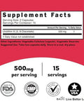 Nutri Urolithin A Supplement 500Mg - Powerful Nad+ Boost, Antioxidant, Cell Repair - 3Rd Party Tested - 500 Mg Urolithin A - 30 Vegan Capsules 2 Week+ Supply - More Effective Pomegranate Supplement