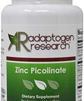 Zinc Picolinate 30 Mg Zinc Supplement For Growth And Immune Function 60 Capsules Adaptogen Research
