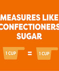 Swerve Organic Monk Fruit Blend Confectioners Sugar Replacement Sweetener, 8 Ounce (Pack of 1)
