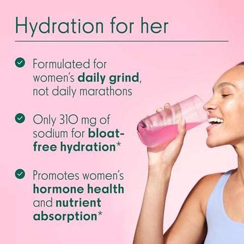 Love Wellness Daily Love Electrolytes Hydration Tablets For Women Supports Nutrient Absorption Healthy Hormone Balance Energy Healthy Cortisol Level Health Mood 12 Tablets Berry Flavor