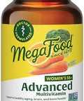 Megafood Women'S 55+ Advanced Multivitamin For Women - Doctor-Formulated With Choline, Vitamin D3, Vitamin B12, Biotin - Plus Real Food - Optimal Aging, Vegetarian - 120 Tabs (60 Servings)
