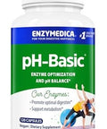 Enzymedica Phbasic Includes Digestive Enzymes Nutrients & Herbs Supports Healthy Digestion & Ph Balance 120 Count