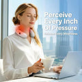 Airuntech Neck Massager Portable Electric Neck Massager With Heat Soothing Massage For Shoulders Relaxing s For Men Women