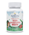 Nordic Naturals Zero Sugar Kids Probiotic Gummies - Strawberry Watermelon Flavor - 30 Gummies - Supports Digestive Wellness & Immune Health - Non-Gmo - Third Party Tested - Vegan 30 Servings