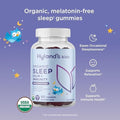 Hyland'S Kids Melatonin Organic Sleep Aid Gummies With Calm & Immune Support With Vitamin C Zinc Elderberry Lemon Balm & Chamomile Helps With Sleeplessness & Restlessness 60 Vegan Gummies