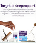 Bonafide Women S Daily Sleep Support For Stay-Asleep Relief Bonafide Noctera Melatonin-Free For Hormonal Sleep Disruptions 1 Month Supply (60 Tablets)