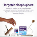 Bonafide Women S Daily Sleep Support For Stay-Asleep Relief Bonafide Noctera Melatonin-Free For Hormonal Sleep Disruptions 1 Month Supply (60 Tablets)