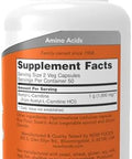 Now Foods Acetyl Lcarnitine 500 Mg 100 Caps