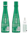 Nexxus Minoxidil Shampoo Conditioner & Leave-In Hair Serum Unbreakable Care 3 Pack With Biotin Keratin And Collagen Amino Acids 13.5 Oz 2 Fl Oz