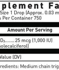 Douglas Laboratories Liquid Vitamin D3 | Supports Bones Cell Growth Neuromuscular And Immune Function | 0.75 Fl. Oz.