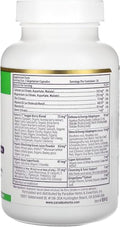Paradise Herbs Earth'S Blend Calcium Magnesium + Zinc D3 K2 & Boron Supports Bone Health Vegan Nongmo Gluten 90 Vegetarian Capsules