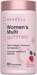 Neocell Womens Multivitamin Gummy 80 Gummies Multi With Advanced Collagen With Essential Minerals Berry Flavor