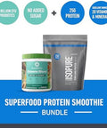 Isopure Build Your Smoothie Power Bundle Zero Carb Creamy Vanilla Protein Powder (15 Servings) And Amazing Grass Greens Blend Detox & Digest (30 Servings)