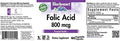 Bluebonnet Nutrition Folic Acid 800Mcg Healthy Neurological Development Soy Dairy & Gluten Nongmo Kosher Vegan Vegetable Capsules 180 Count
