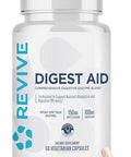 Revive Md Digest Aid Digestive Support Supplement For Men & Women - Comprehensive Digestive Enzyme Blend With Probiotics & Prebiotics For Gut Health & Healthy Digestion - 90 Capsules