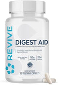 Revive Md Digest Aid Digestive Support Supplement For Men & Women - Comprehensive Digestive Enzyme Blend With Probiotics & Prebiotics For Gut Health & Healthy Digestion - 90 Capsules