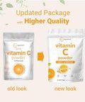 Micro Ingredients Pure Vitamin C Powder 2.2Lbs (1Kg) Unflavored Ascorbic Acid Supplements Vitamins For Women & Men Non-Gmo Gluten Free