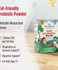 Nordic Naturals Kids Probiotic Quick Melt Powder Mixed Berry - 30 Packets - 3 Billion Cfu - Digestive Wellness Immune Support - Non-Gmo Vegan 30 Servings